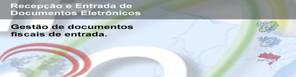 Entrada e recepção de documentos eletronicos